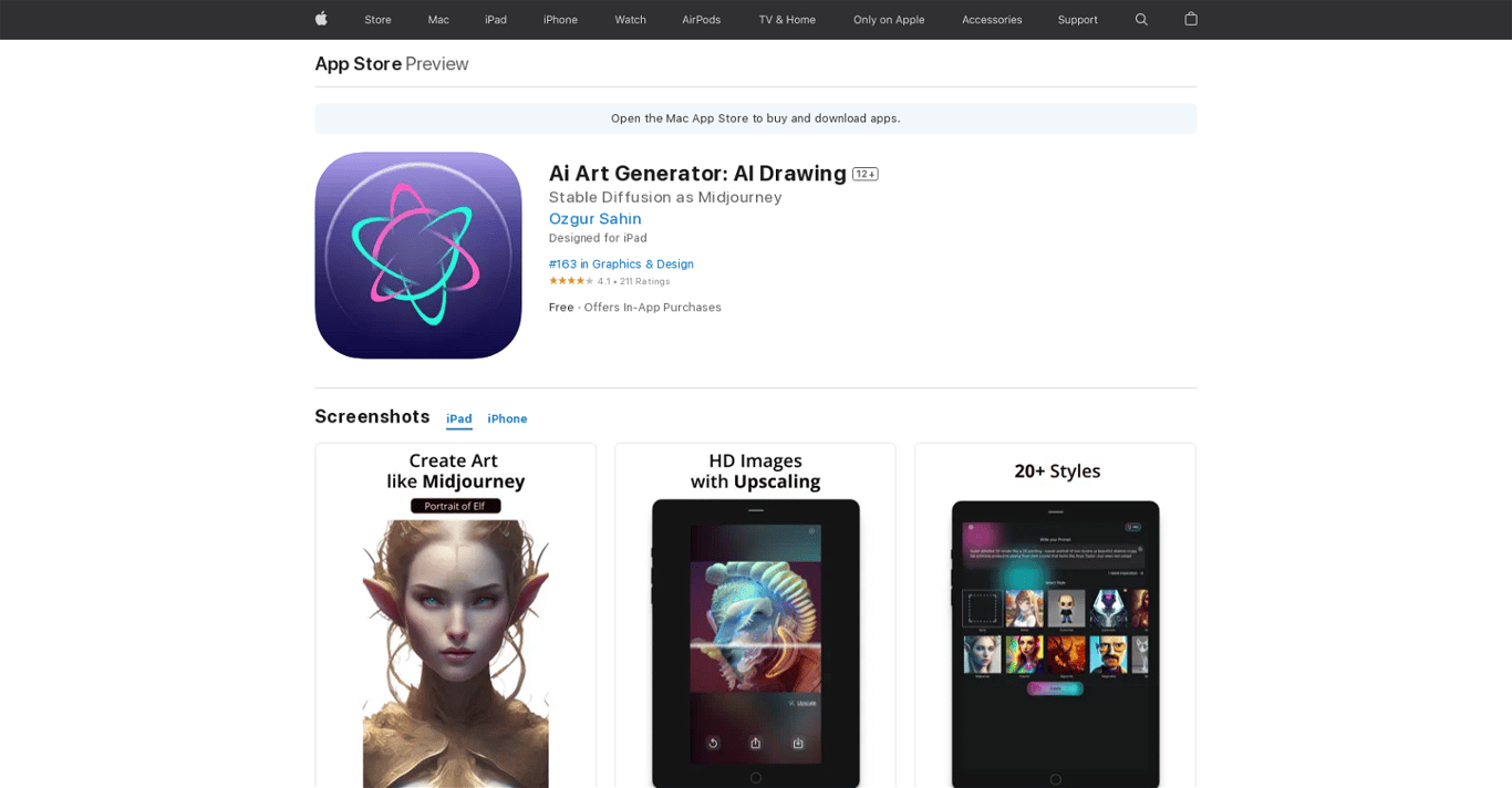 Ai Art Generator, AI Art Maker featured thumbnail image