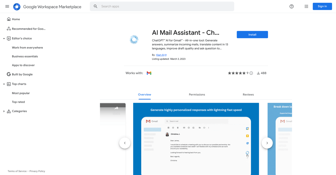 AI Mail Assistant featured thumbnail image