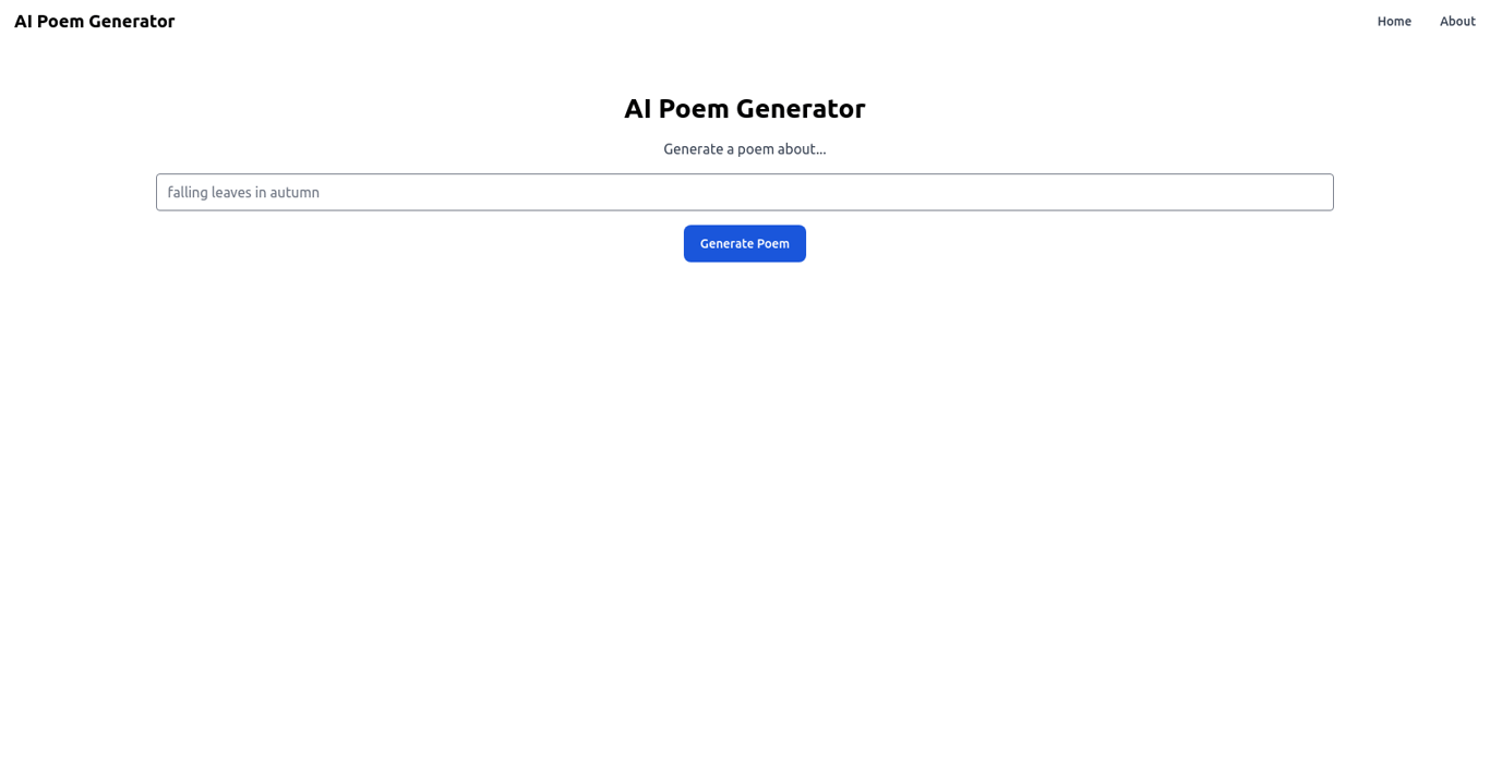 AI Poem Generator featured image