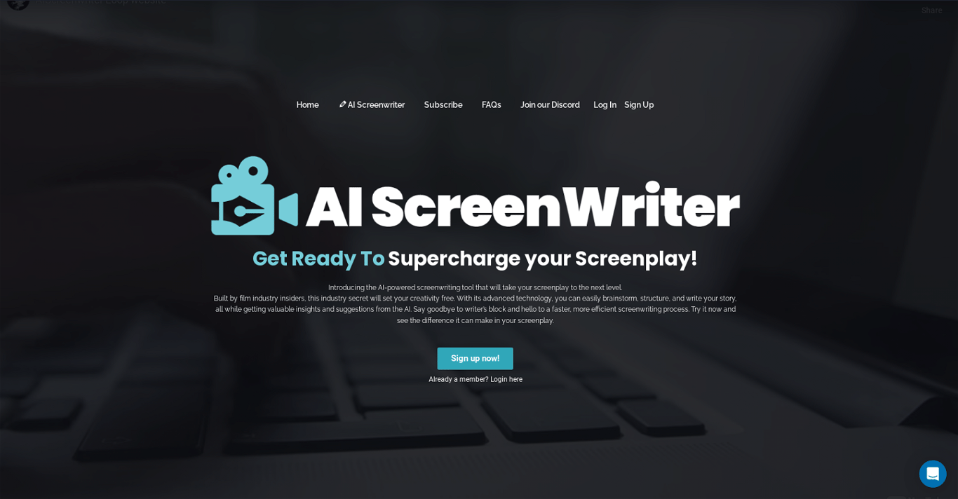 AI Screenwriter featured image